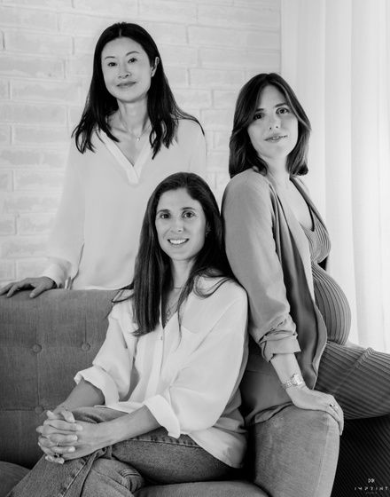 Sian, Justina and Lia, founders of SYP